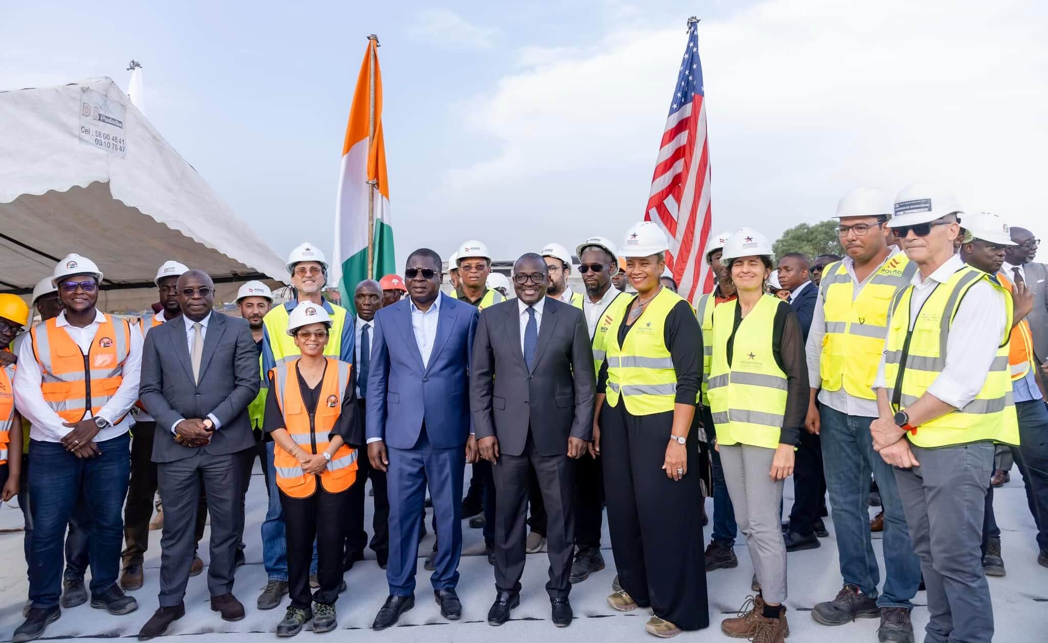 Projet Abidjan Transport : l'échangeur du Grand Carrefour de Koumassi bientôt en service